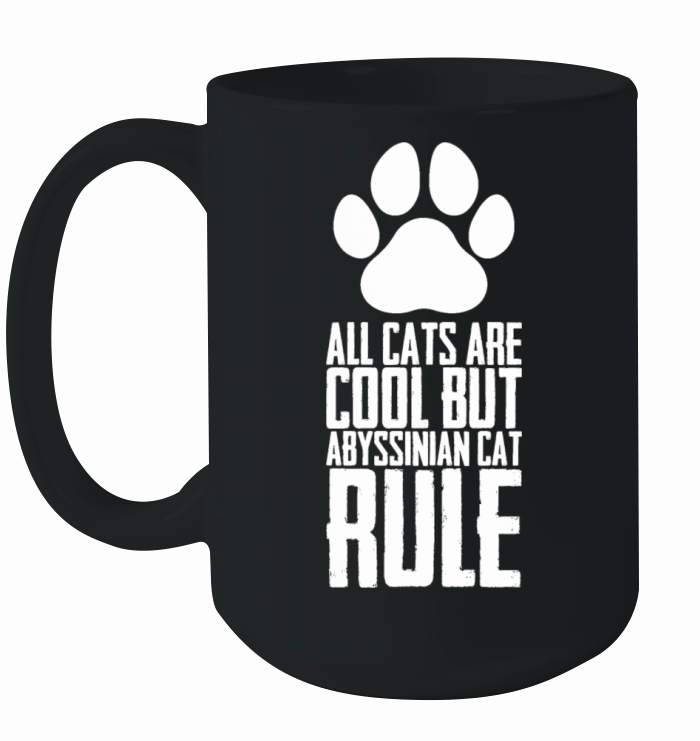 Abyssinian cat Abyssinian mom Ceramic Mug