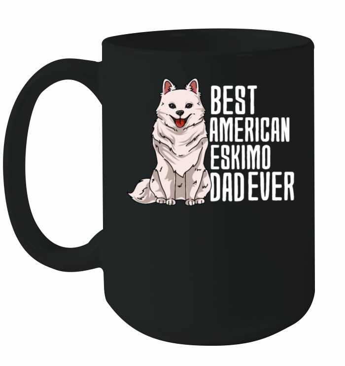 Best American Eskimo Dad Ever Ceramic Mug