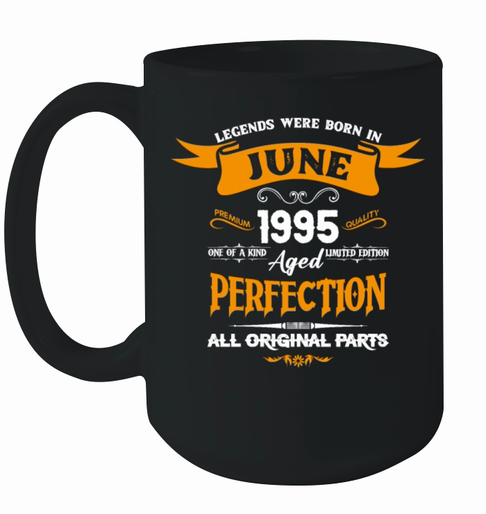 Legends Were Born In June 1995 Ceramic Mug