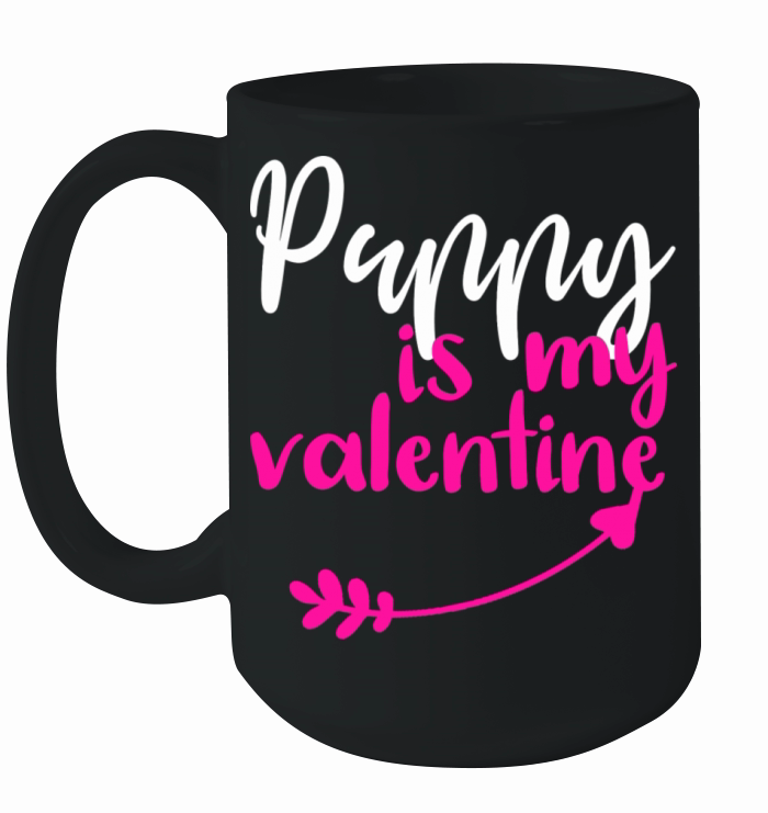Puppy Is My Valentine Funny Quotes Ideas Valentine Ceramic Mug