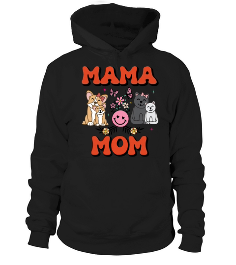Groovy Vintage Mama Mom for Mothers Days Hoodie Unisex