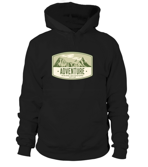 Wild hiking outdoors nature mental health Hoodie Unisex