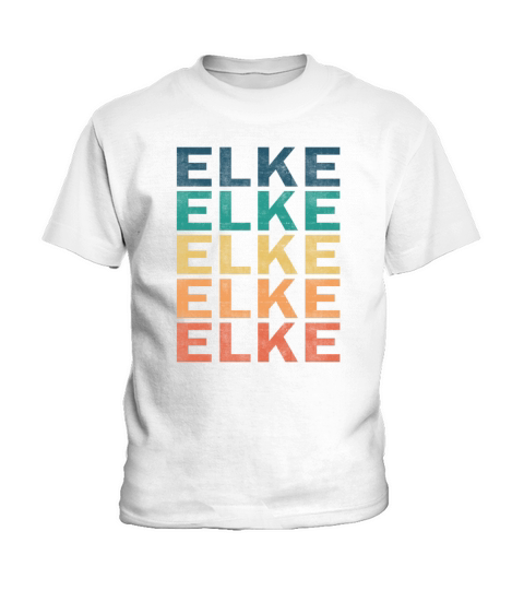 Elke Name T Shirt - Elke Vintage Retro Name Gift I Kids T-Shirt
