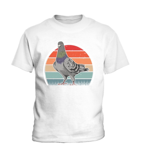 Pigeon Retro Fanciers Vintage Kids T-Shirt