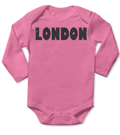 London vintage tshirts Long Sleeve Baby One-Piece