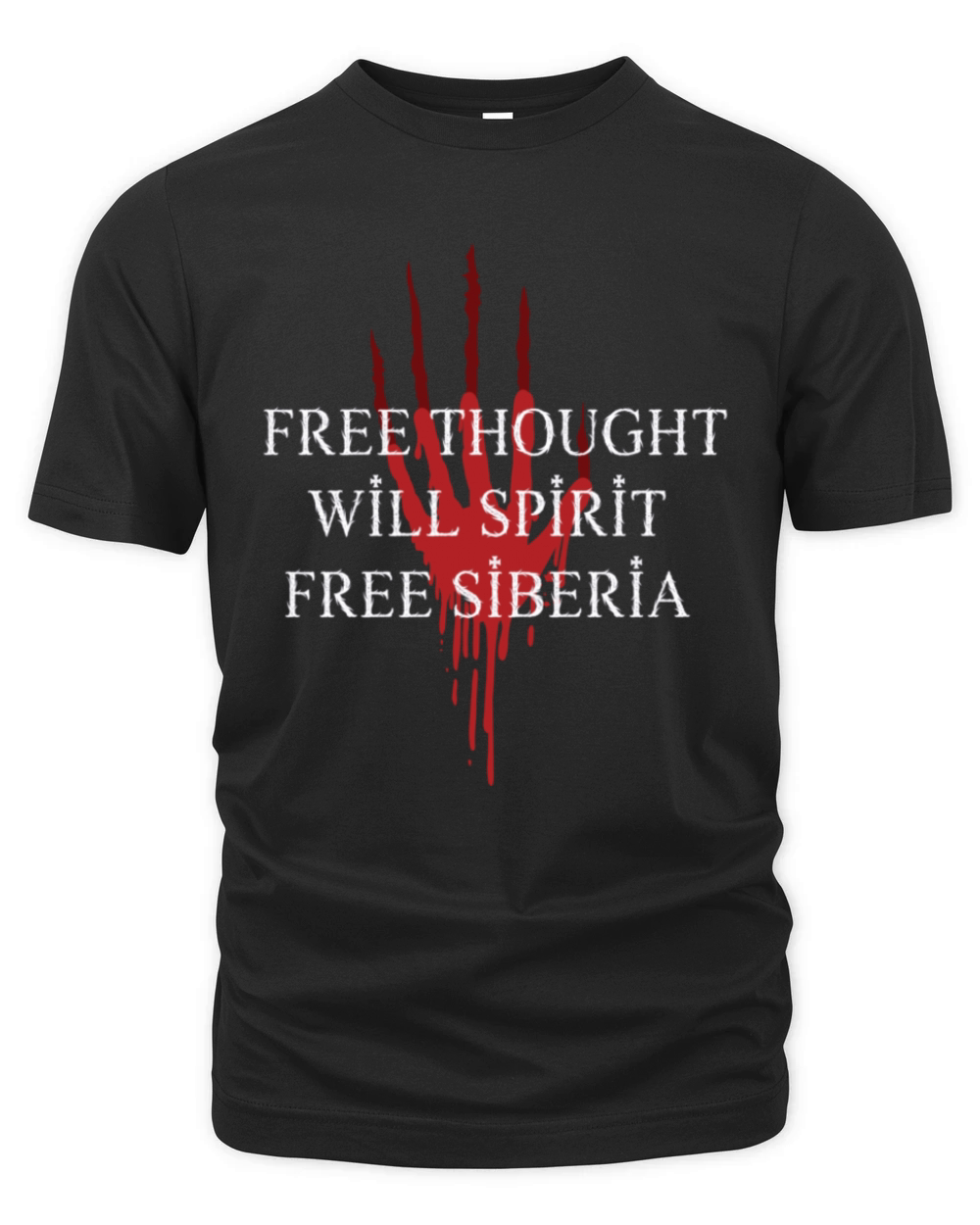 siberia hills ghost of woman funny creepy Organic Unisex T-shirt