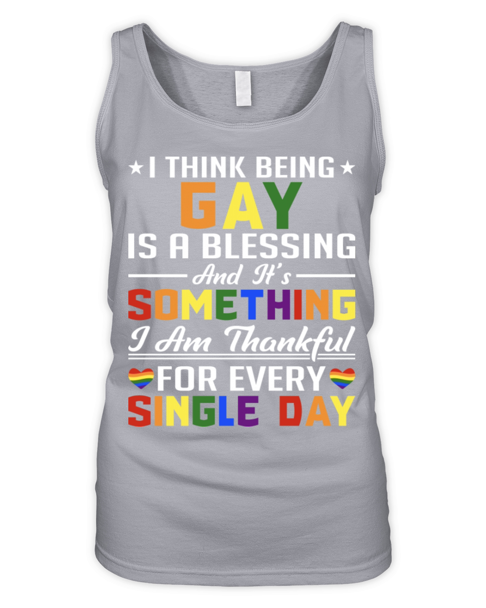 I Think Being Gay Is A Blessing And It s Something Organic Women's Tank Top