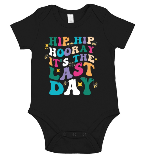 Last Day Of School Hello Summer Short Sleeve Baby One-Piece