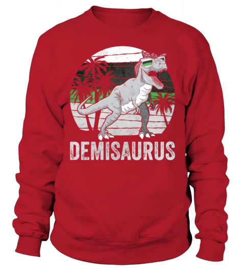 Demiromantic Pride Flag Dinosaur Trex LGBTQ Sweatshirt Unisex