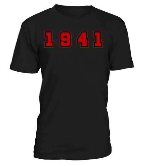 1941 Year Number T-Shirt Unisex