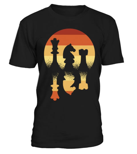 Chess Player Chess Chess Retro Vintage T-Shirt Unisex