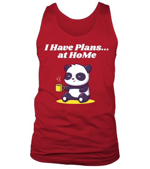I Have Plans at Home Introvert Nerd Antisocial Wei Tank Top Unisex