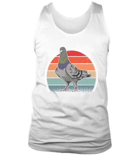 Pigeon Retro Fanciers Vintage Tank Top Unisex