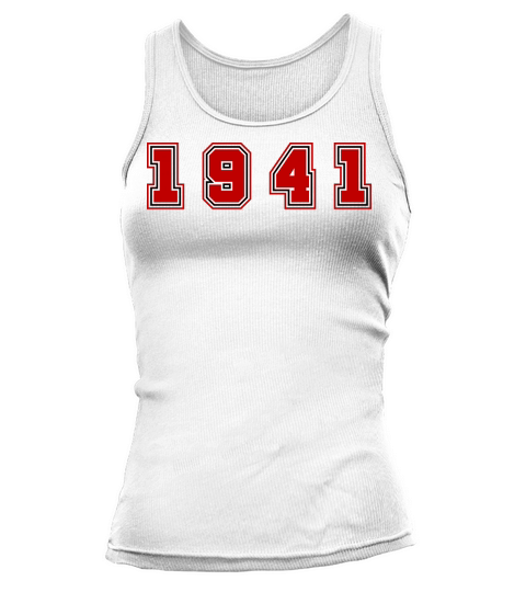 1941 Year Number Tank top Woman