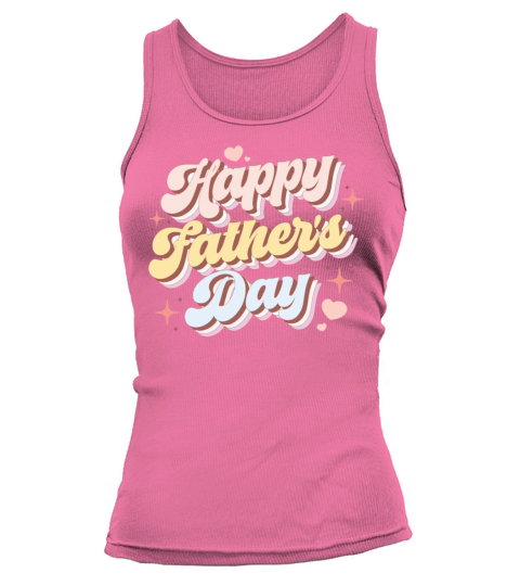 Groovy Happy Fathers Day Tank top Woman