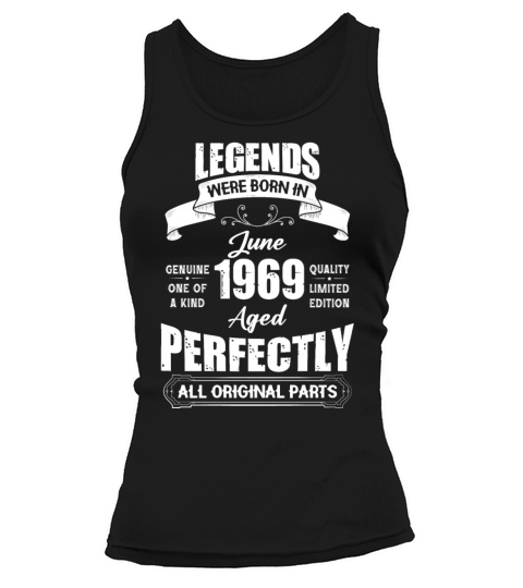 Legends Were Born In June 1956 Birthday Tank top Woman