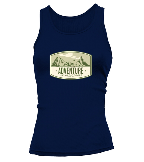 Wild hiking outdoors nature mental health Tank top Woman