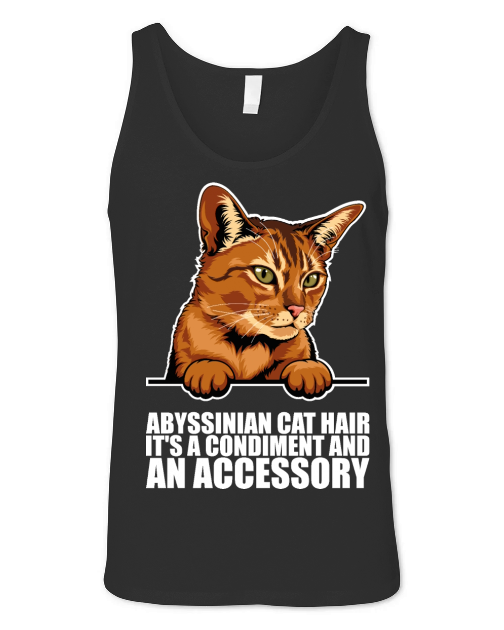 Abyssinian cat Abyssinian Gift Unisex Jersey Tank