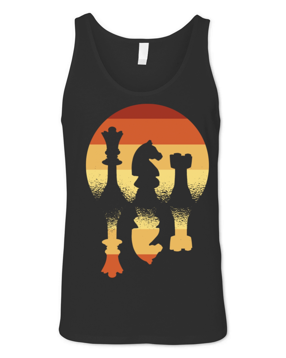 Chess Player Chess Chess Retro Vintage Unisex Jersey Tank