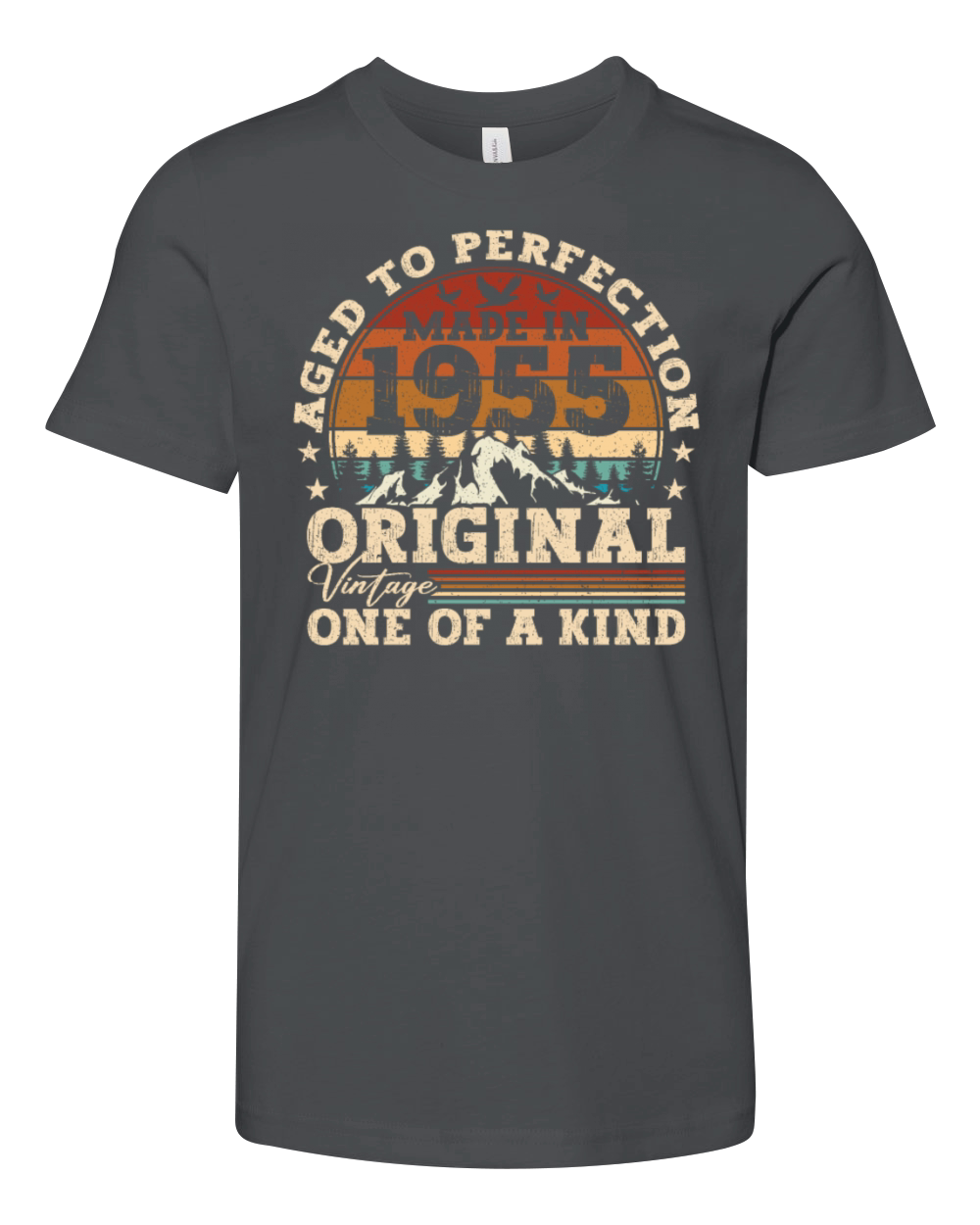 Original 1955 Vintage Vintage Birthday Retro Youth Unisex Jersey Tee