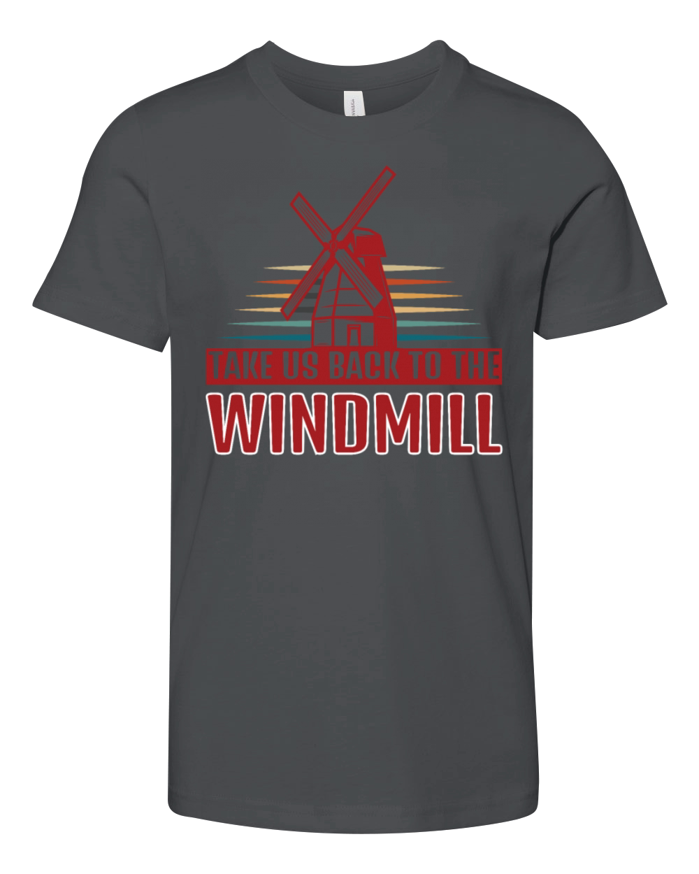 Take Us Back To The Windmill Youth Unisex Jersey Tee