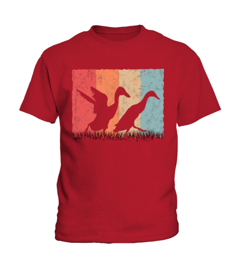 Indian Runner Duck Retro Bottle Vintage Kids T-Shirt