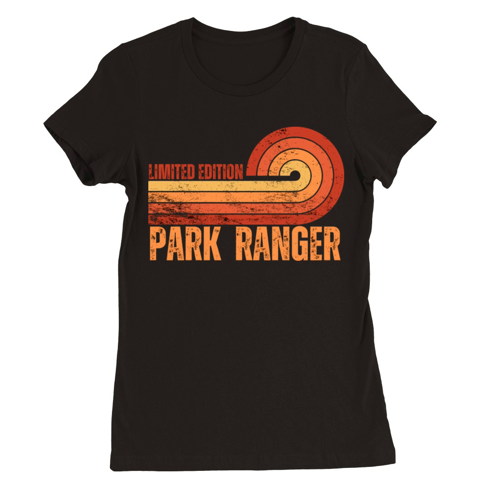 Park Ranger Vintage Retro Premium Womens Crewneck T-shirt