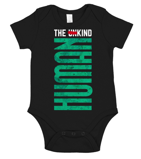 The kind human inspiration motivation life quote Short Sleeve Baby One-Piece