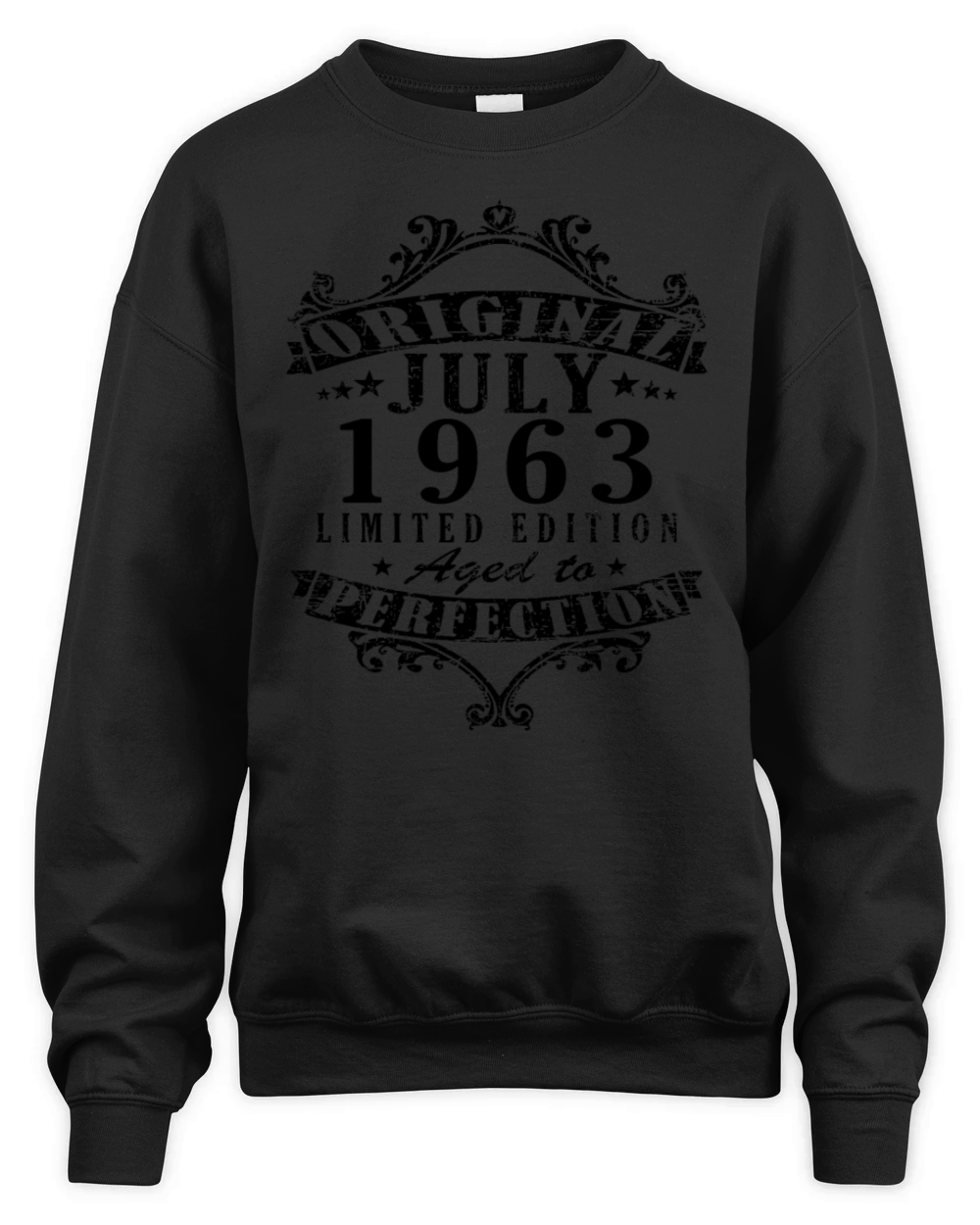 July 1963 vintage birthday gift 60 years Unisex Premium Crewneck Sweatshirt