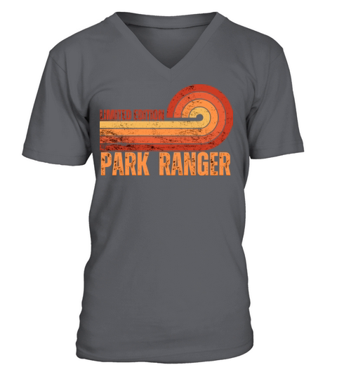 Park Ranger Vintage Retro V-Neck T-shirt