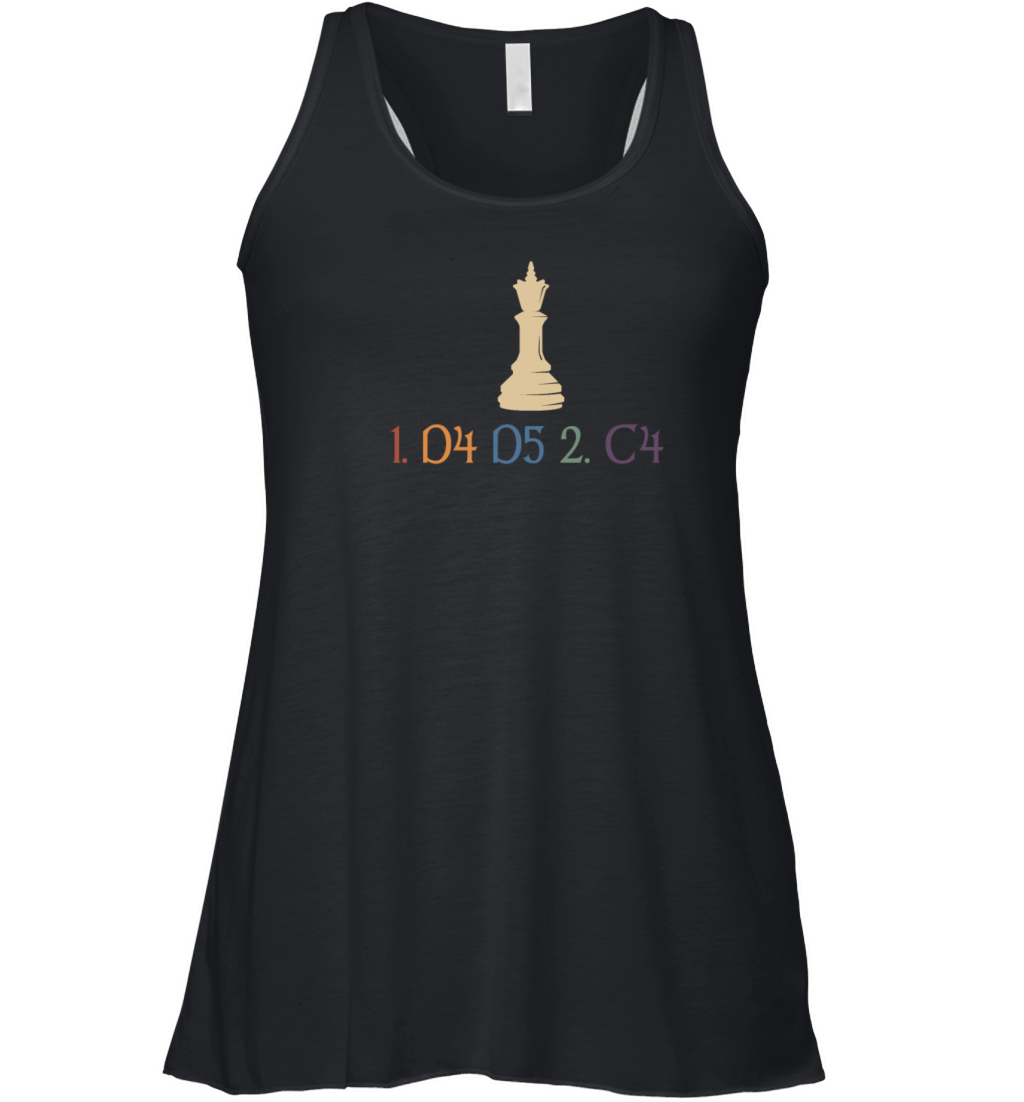The Queens Gambit Chess Player Queen Chess Pieces Women's Flowy Tank Top