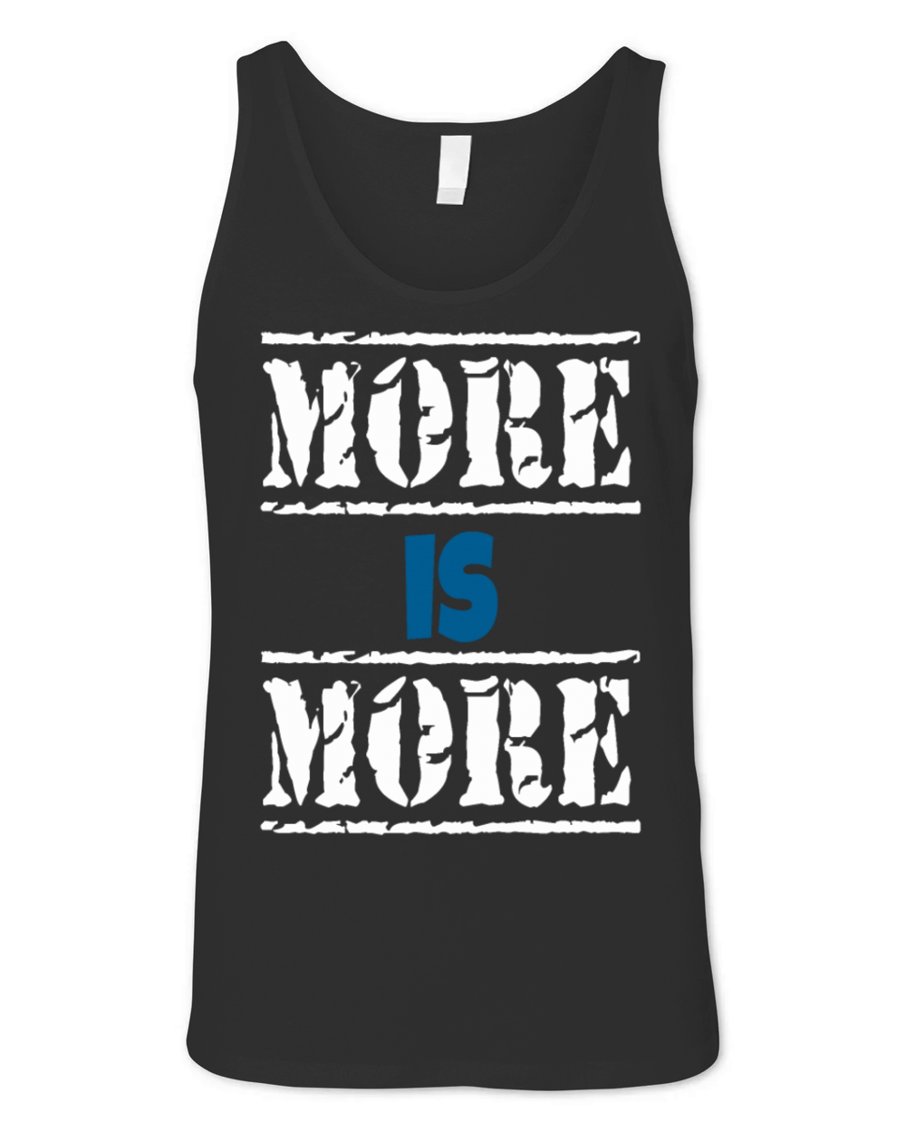 More is more Unisex Jersey Tank
