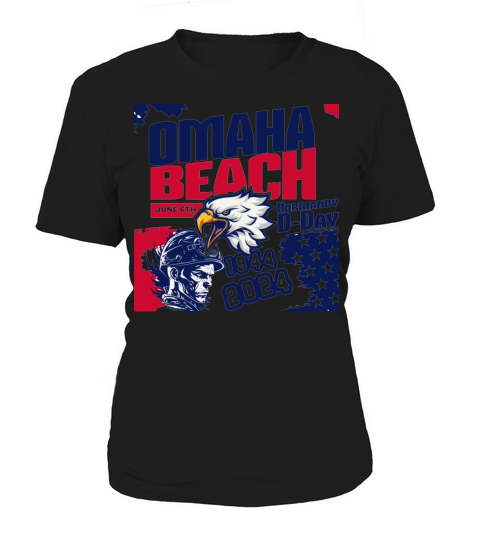 Omaha Beach June 6th Normandy D Day Women's T-Shirt