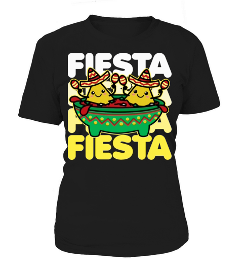 Let s Fiesta Kawaii Chips Salsa Women's T-Shirt
