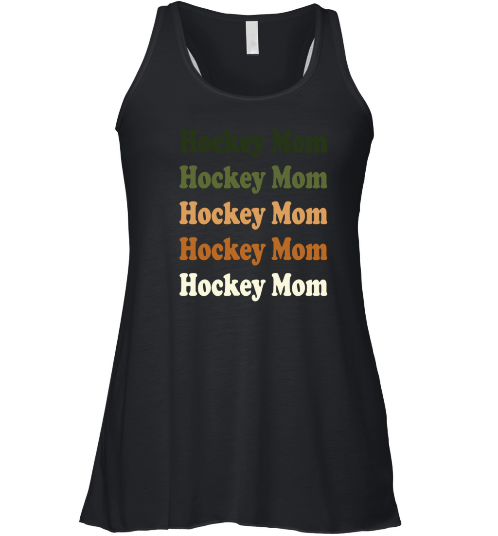 Hockey Mom Repeat natural Women's Flowy Tank Top