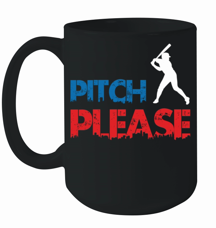 pitch baseball Ceramic Mug