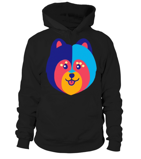 Pomeranian Blue Dog Owner Vintage Funny Pomeranian Hoodie Unisex