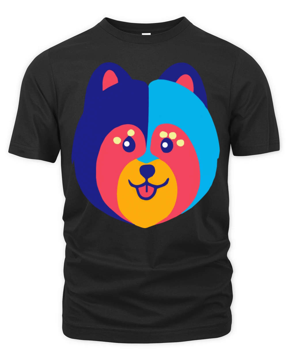 Pomeranian Blue Dog Owner Vintage Funny Pomeranian Organic Unisex T-shirt