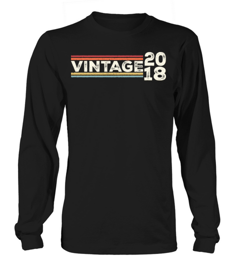 Vintage 2018 Gifts Legend for 5 Years Old - 5th Long sleeved Unisex