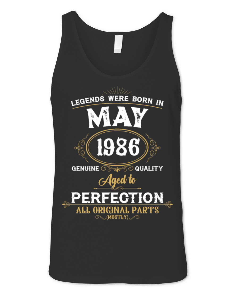 Legends Were Born In May 1973 Unisex Jersey Tank