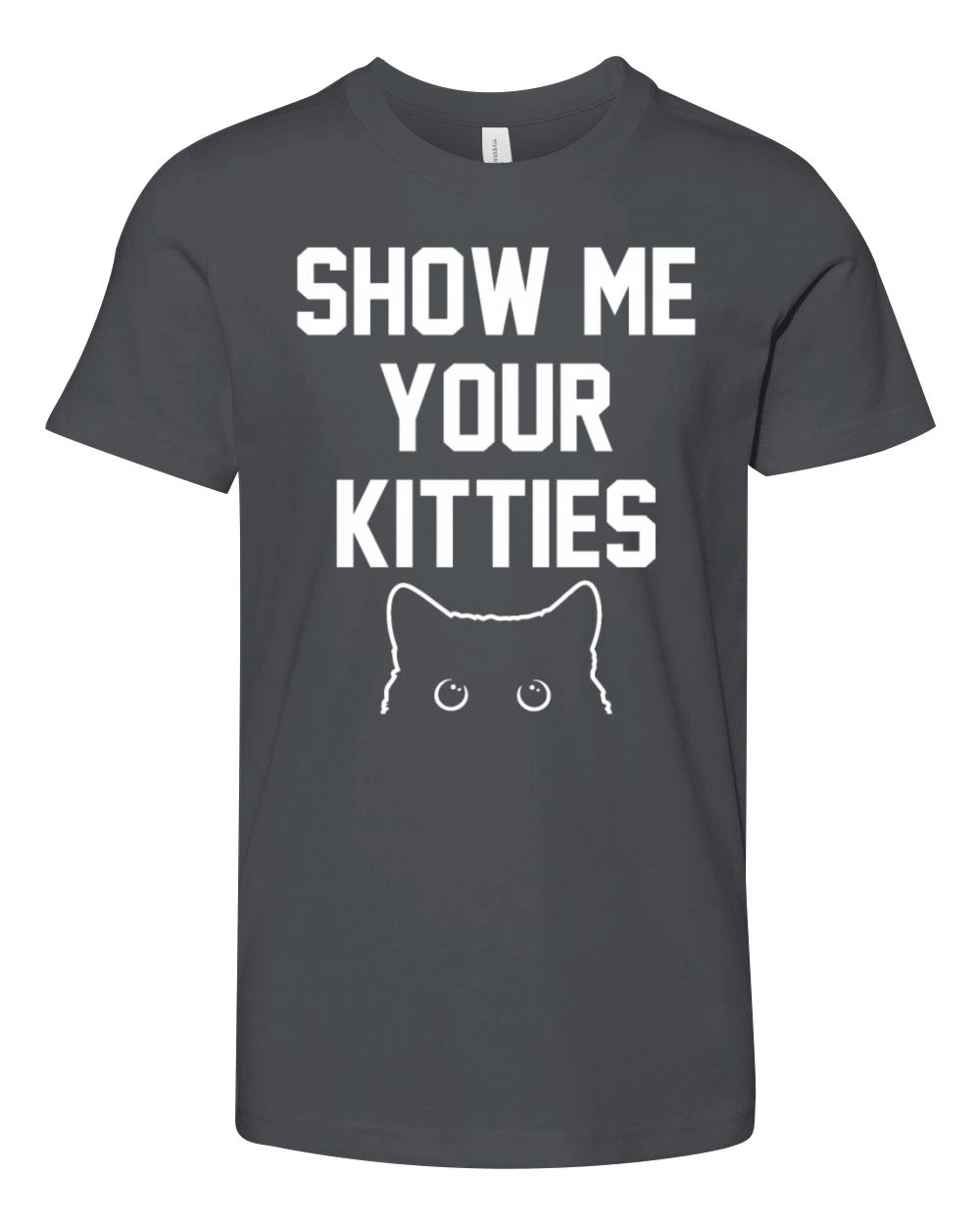 Show me your kitties Youth Unisex Jersey Tee