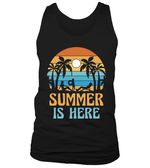 Summer Season Tropical Vacation Beach Summertime Tank Top Unisex