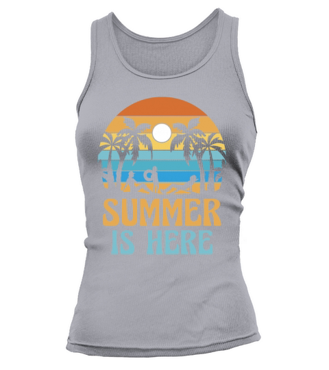 Summer Season Tropical Vacation Beach Summertime Tank top Woman