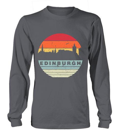 Retro Vintage Matching Family Edinburgh Long sleeved Unisex