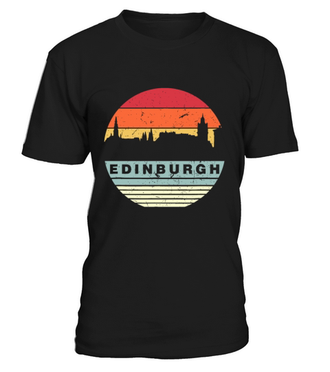 Retro Vintage Matching Family Edinburgh T-Shirt Unisex