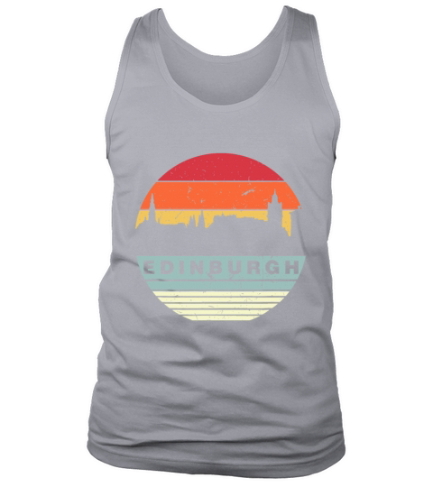Retro Vintage Matching Family Edinburgh Tank Top Unisex