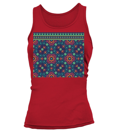 20oz Skinny Tumbler Pattern Ethnic Tank top Woman