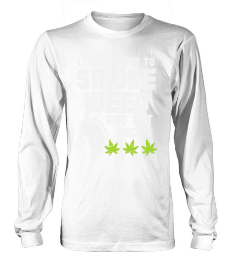 Smoke Weed Eat Tacos Funny Cinco De Mayo Cannabis Long sleeved Unisex