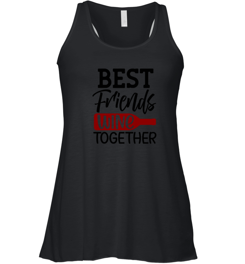Best Friends Wine Together Women's Flowy Tank Top