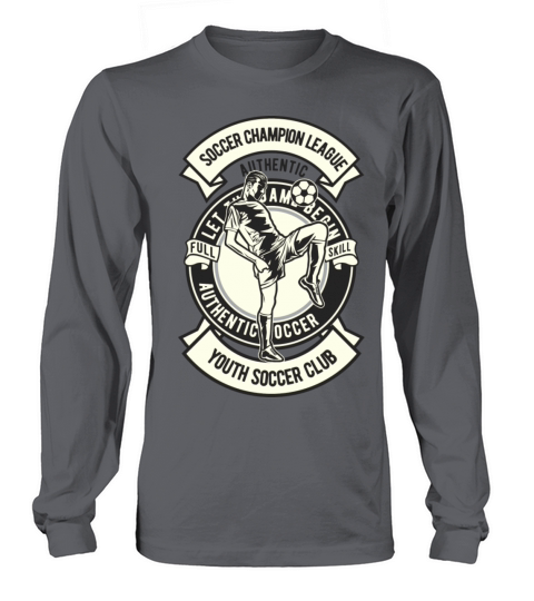 Soccer Champion League Vintage Retro Classic Long sleeved Unisex